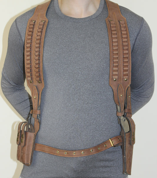 Jacket style holster with belt