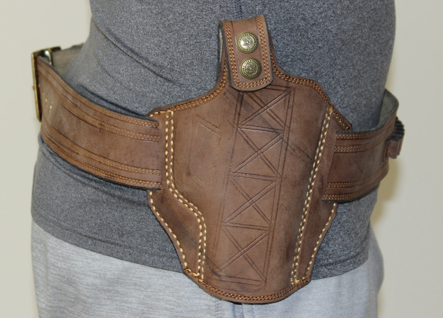Patterned Leather Holster